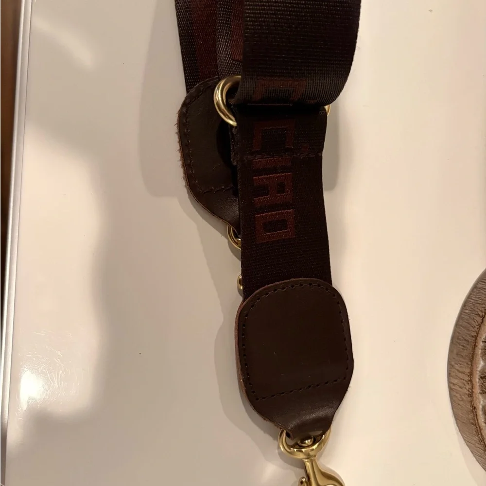 Clare V. Crossbody Strap in Ciao Brown - Picture 4 of 5